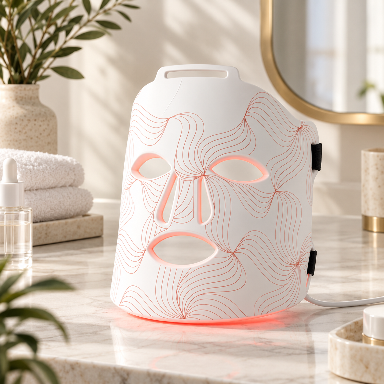 Masque LED Lumière Rouge