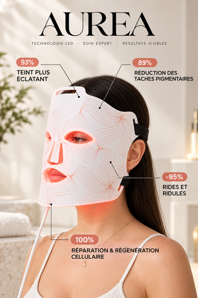 Masque LED Lumière Rouge
