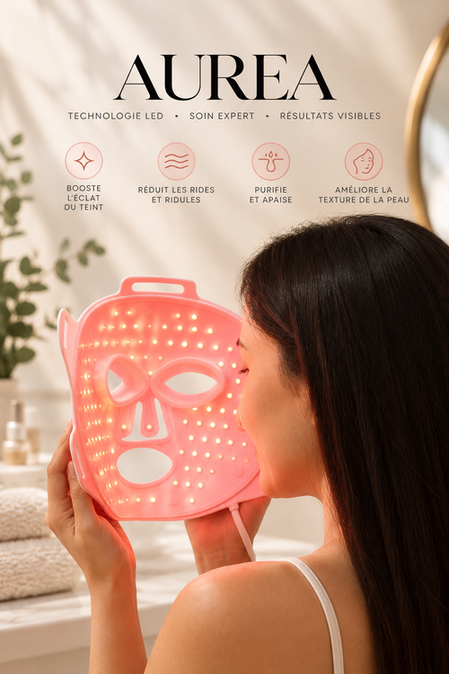 Masque LED Lumière Rouge