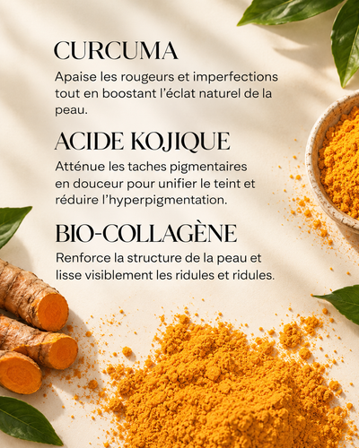 Masque Acide Kojique, Curcuma & Collagène
